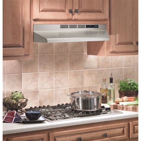 30 stainless steel under cabinet range hood fan|30 inch under cabinet exhaust fan.